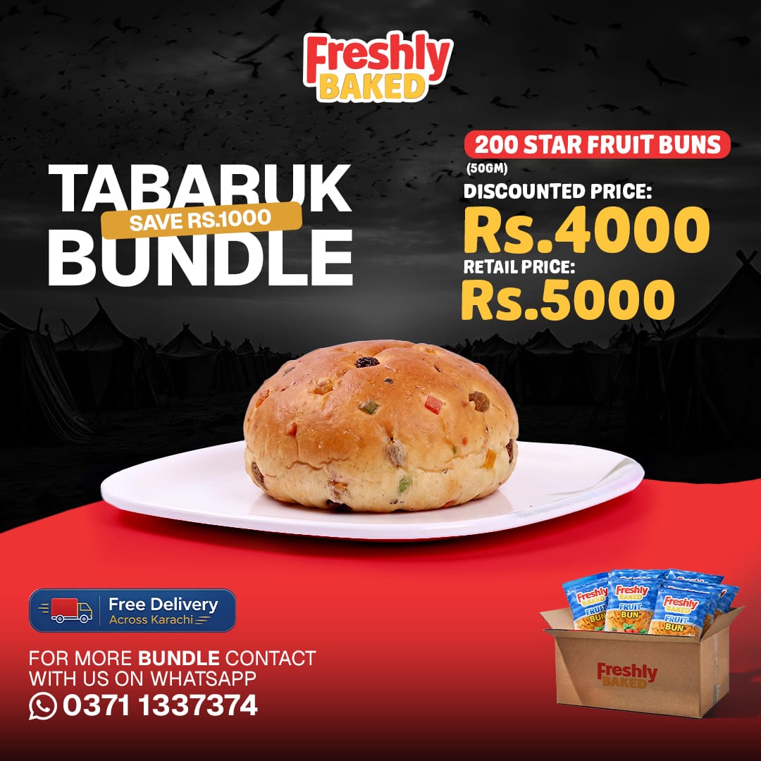 TABARUK BUNDLE (200)  STAR FRUIT BUNS