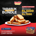 TABARUK BUNDLE (50) PLAIN CAKES