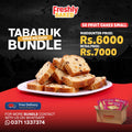 TABARUK BUNDLE (50) FRUIT  CAKES SMALL
