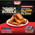 TABARUK BUNDLE (100) TICKY PACK (TEA RUSK) 2PC